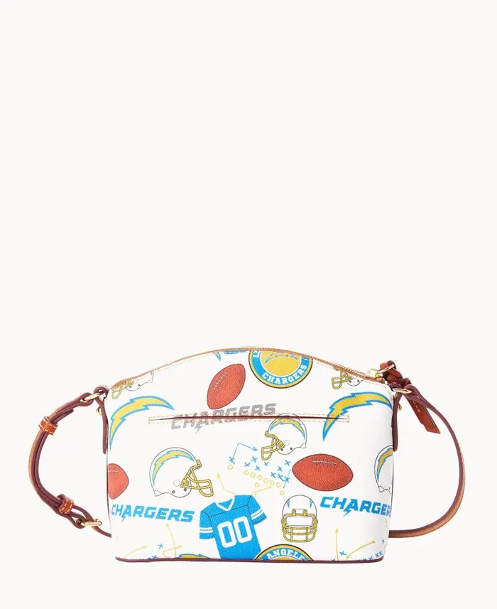 Dooney and Bourke NFL Chargers Suki Crossbody Chargers WomenMen Crossbodies