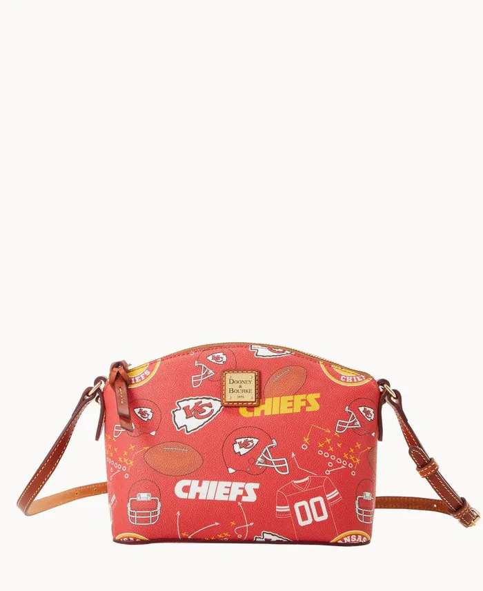 Dooney and Bourke NFL Chiefs Suki Crossbody Chiefs WomenMen Crossbodies