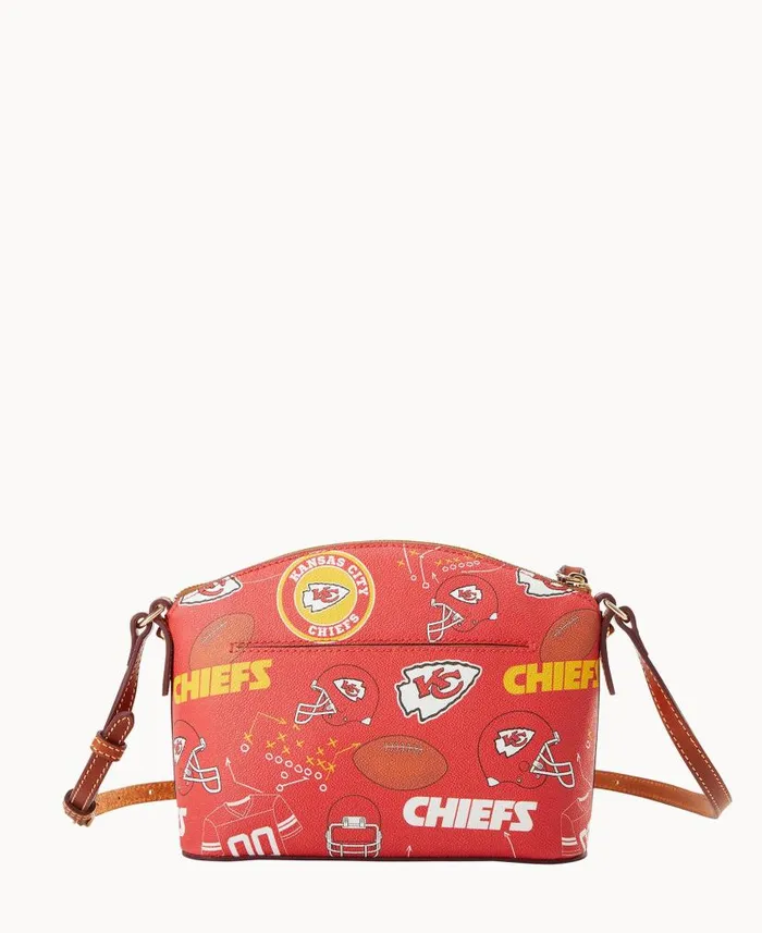 Dooney and Bourke NFL Chiefs Suki Crossbody Chiefs WomenMen Crossbodies