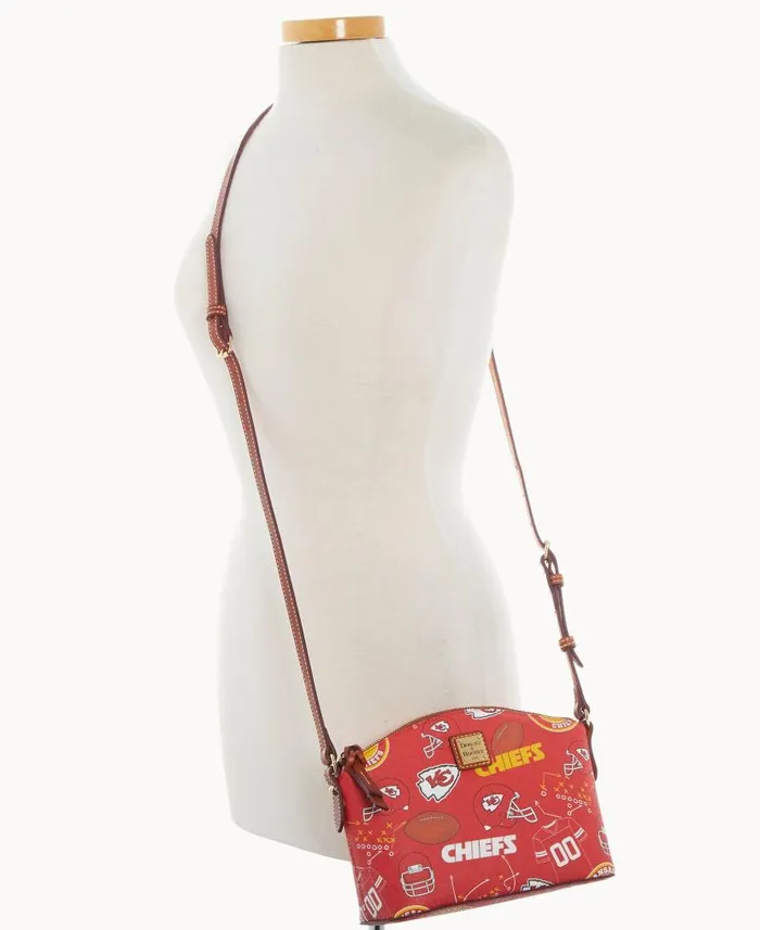 Dooney and Bourke NFL Chiefs Suki Crossbody Chiefs WomenMen Crossbodies