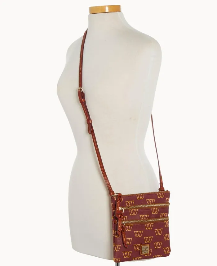 Dooney and Bourke NFL Commanders N S Triple Zip Crossbody Commanders WomenMen Crossbodies Dooney and Bourke NFL Commanders N S Triple Zip Crossbody Commanders WomenMen Crossbodies