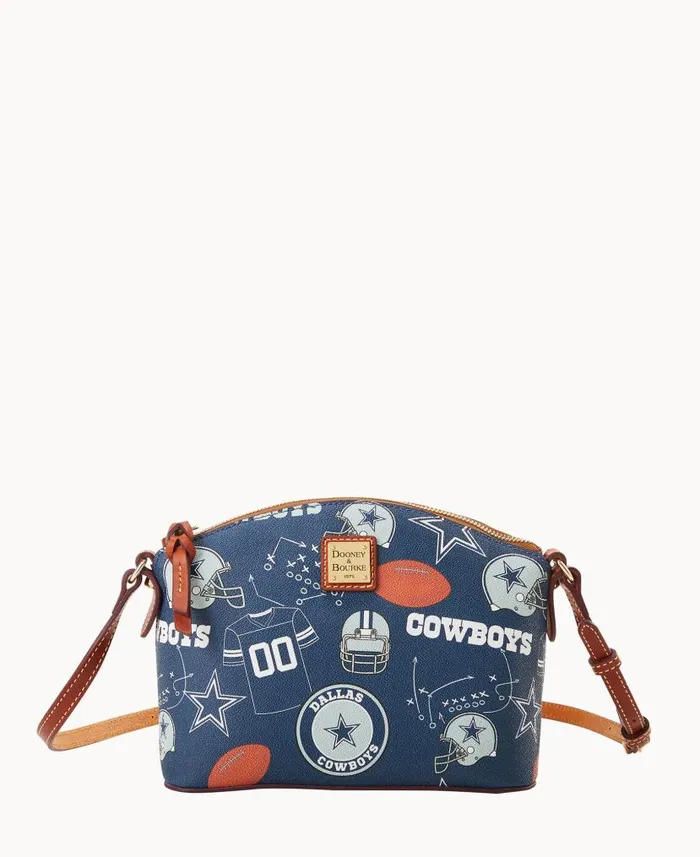 Dooney and Bourke NFL Cowboys Suki Crossbody Cowboys WomenMen Crossbodies