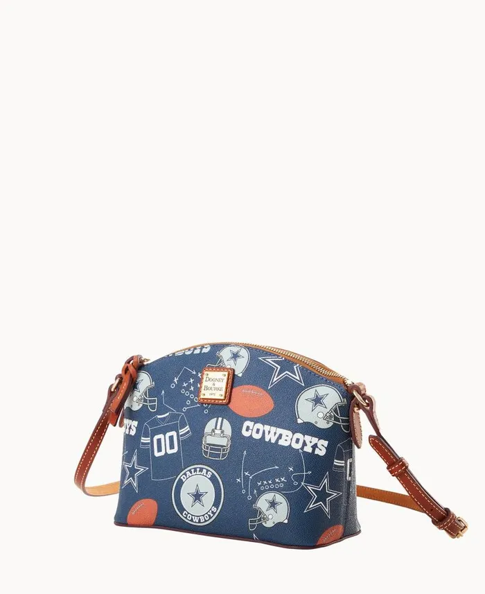 Dooney and Bourke NFL Cowboys Suki Crossbody Cowboys WomenMen Crossbodies