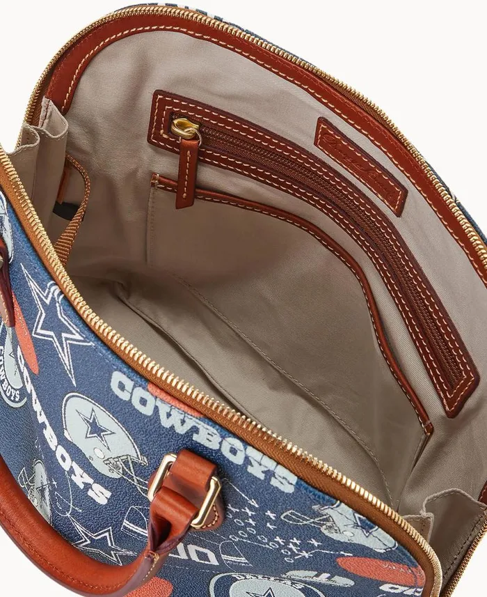 Dooney and Bourke NFL Cowboys Zip Zip Satchel Cowboys WomenMen Satchels