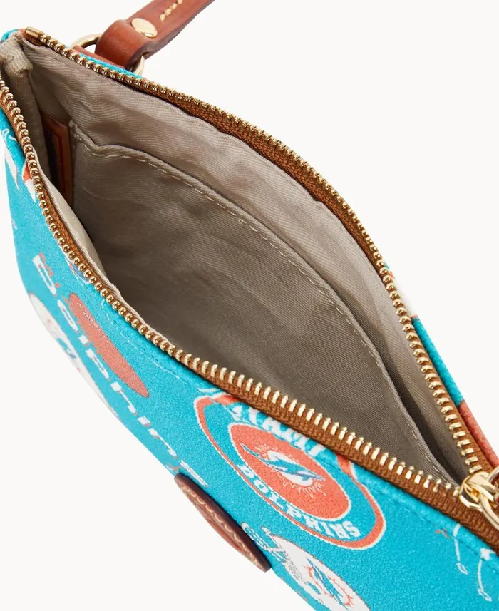 Dooney and Bourke NFL Dolphins Top Zip Crossbody Dolphins WomenMen Crossbodies Dooney and Bourke NFL Dolphins Top Zip Crossbody Dolphins WomenMen Crossbodies