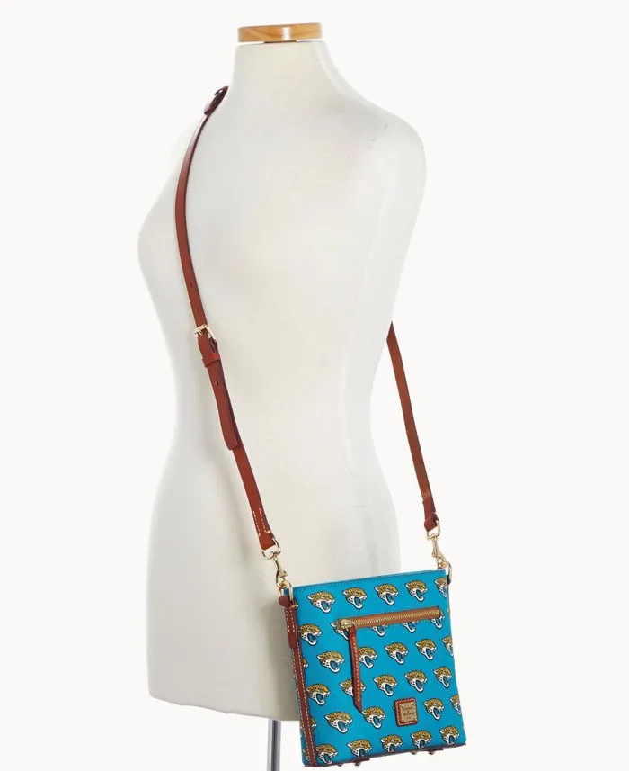 Dooney and Bourke NFL Jaguars Small Zip Crossbody Jaguars WomenMen Crossbodies Dooney and Bourke NFL Jaguars Small Zip Crossbody Jaguars WomenMen Crossbodies