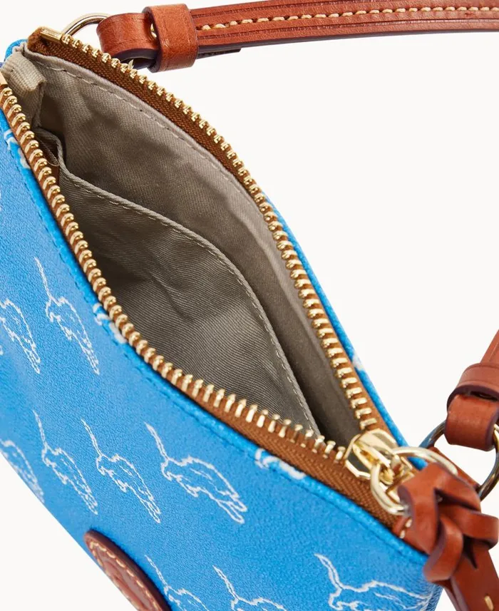 Dooney and Bourke NFL Lions Small North South Top Zip Crossbody Lions WomenMen Crossbodies Dooney and Bourke NFL Lions Small North South Top Zip Crossbody Lions WomenMen Crossbodies