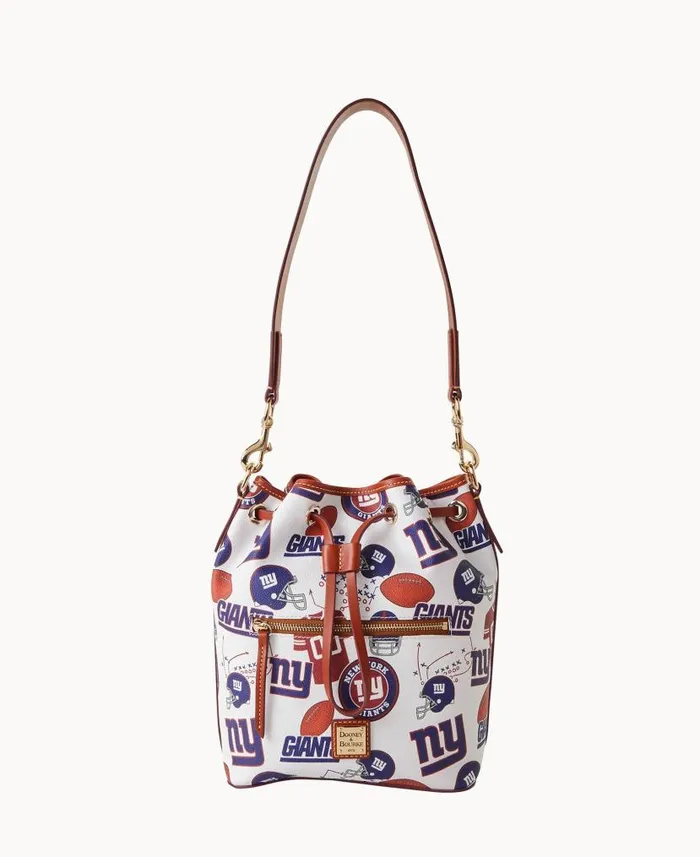 Dooney and Bourke NFL NY Giants Drawstring Giants WomenMen Shoulder Bags