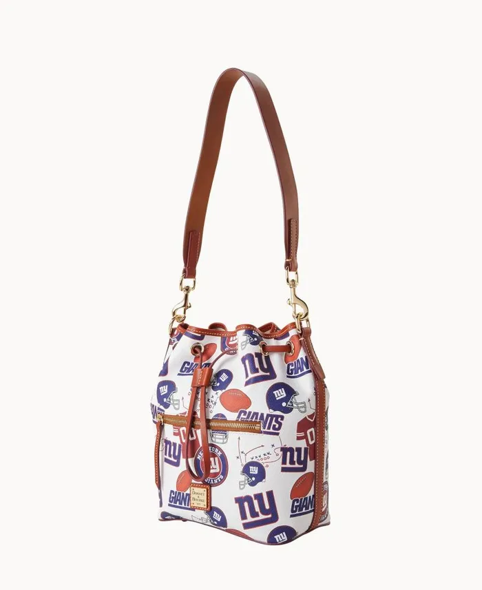 Dooney and Bourke NFL NY Giants Drawstring Giants WomenMen Shoulder Bags