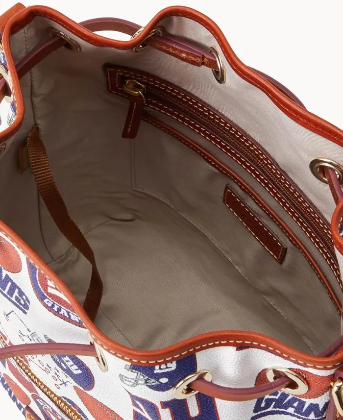 Dooney and Bourke NFL NY Giants Drawstring Giants WomenMen Shoulder Bags