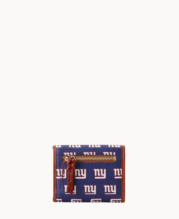 Dooney and Bourke NFL NY Giants Flap Credit Card Wallet Giants WomenMen Wallets Dooney and Bourke NFL NY Giants Flap Credit Card Wallet Giants WomenMen Wallets
