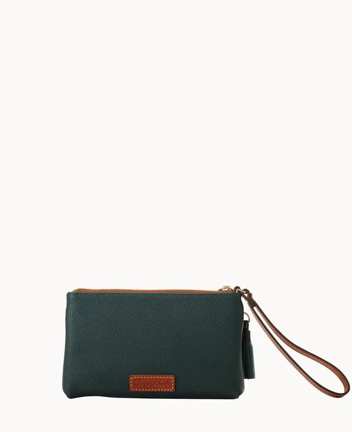 Dooney and Bourke NFL Packers Double Zip Wristlet Packers WomenMen Wallets