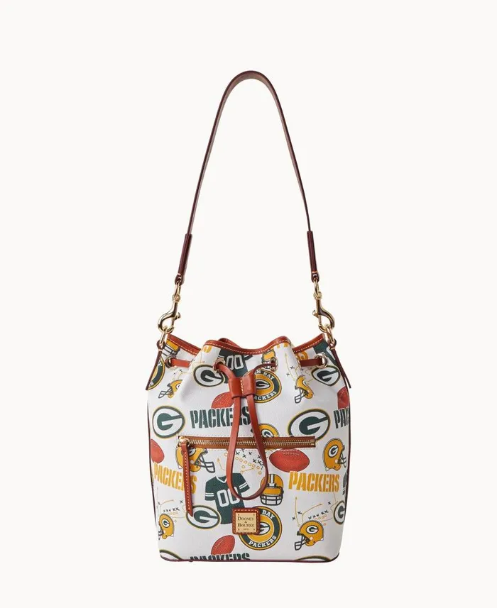 Dooney and Bourke NFL Packers Drawstring Packers WomenMen Shoulder Bags