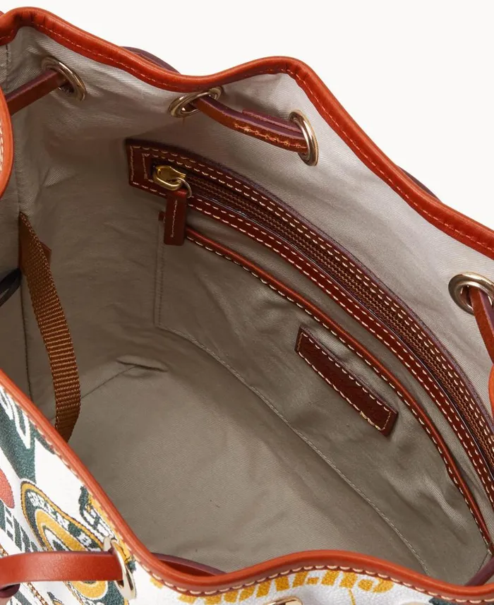 Dooney and Bourke NFL Packers Drawstring Packers WomenMen Shoulder Bags