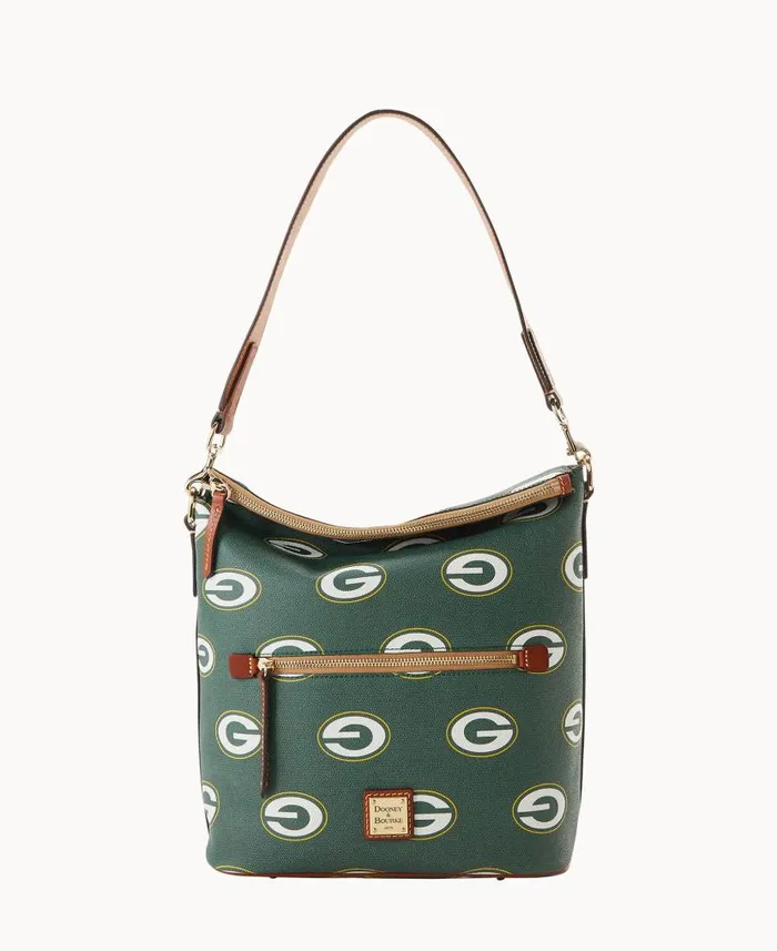 Dooney and Bourke NFL Packers Large Sac Packers WomenMen Shoulder Bags