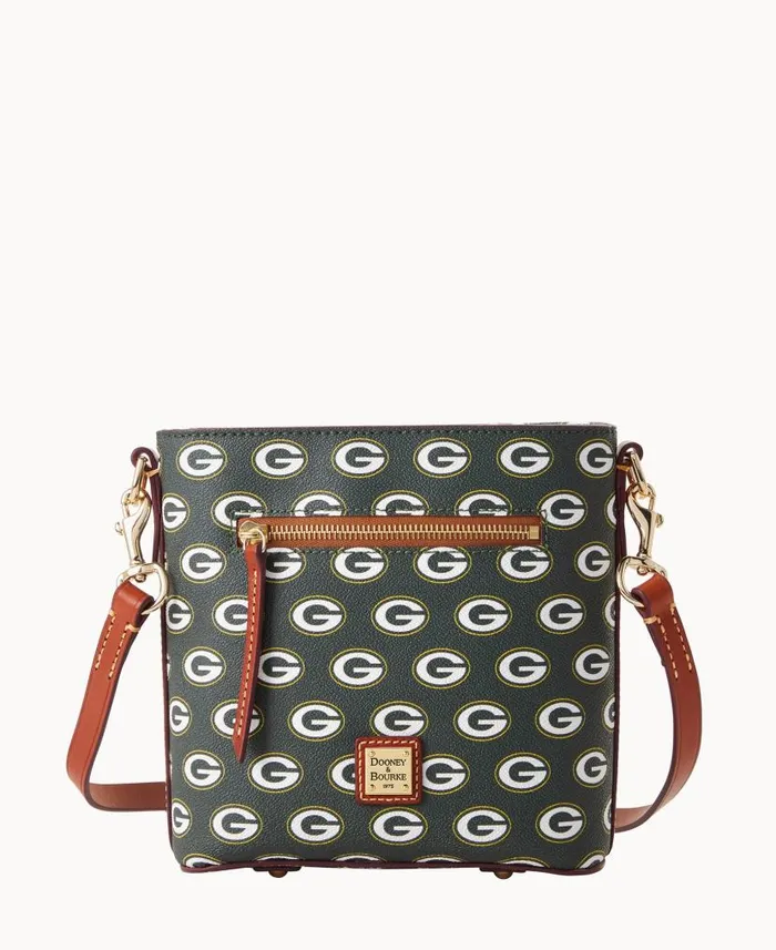 Dooney and Bourke NFL Packers Small Zip Crossbody Packers WomenMen Crossbodies Dooney and Bourke NFL Packers Small Zip Crossbody Packers WomenMen Crossbodies