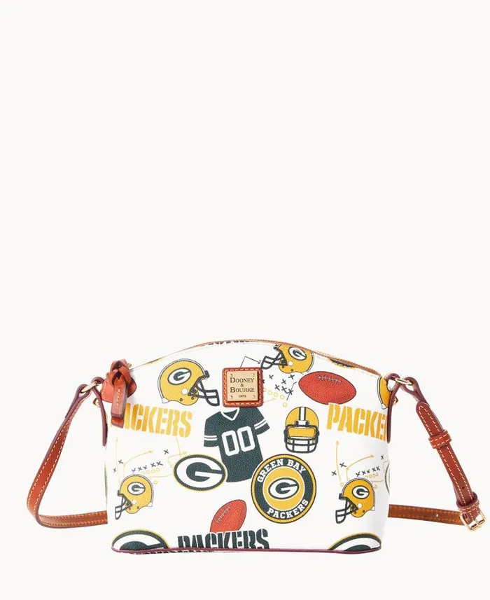 Dooney and Bourke NFL Packers Suki Crossbody Packers WomenMen Crossbodies