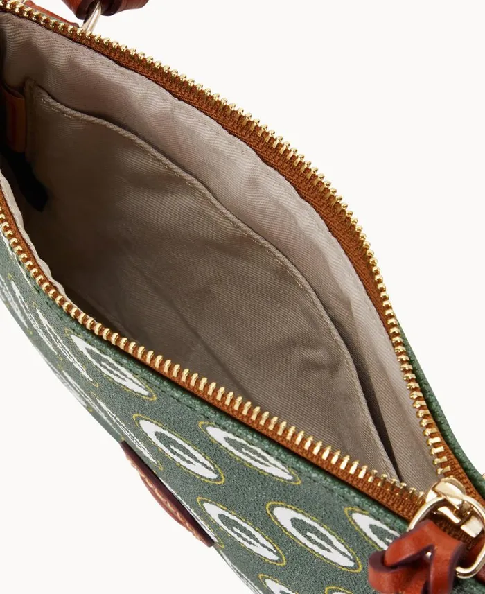 Dooney and Bourke NFL Packers Top Zip Crossbody Packers WomenMen Crossbodies Dooney and Bourke NFL Packers Top Zip Crossbody Packers WomenMen Crossbodies