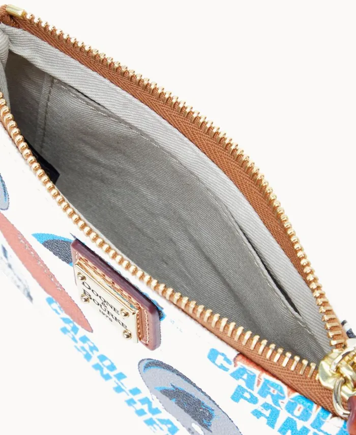 Dooney and Bourke NFL Panthers Stadium Wristlet Panthers WomenMen Wallets
