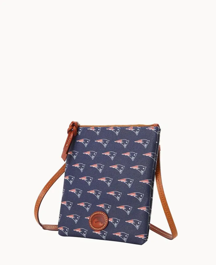 Dooney and Bourke NFL Patriots North South Top Zip Crossbody Patriots WomenMen Crossbodies Dooney and Bourke NFL Patriots North South Top Zip Crossbody Patriots WomenMen Crossbodies