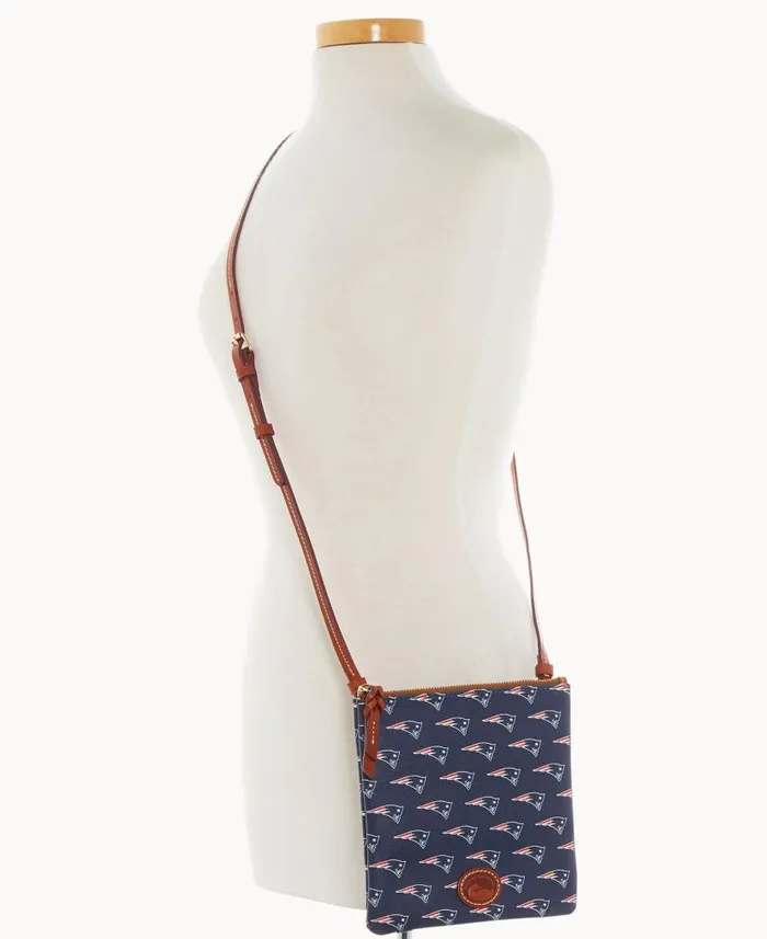 Dooney and Bourke NFL Patriots North South Top Zip Crossbody Patriots WomenMen Crossbodies Dooney and Bourke NFL Patriots North South Top Zip Crossbody Patriots WomenMen Crossbodies
