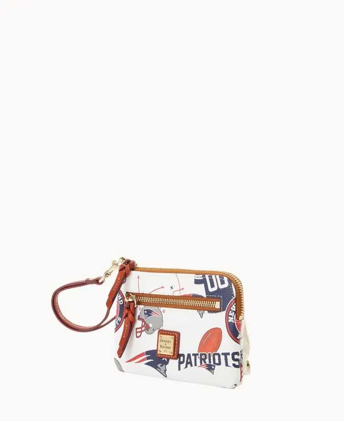 Dooney and Bourke NFL Patriots Zip Around Wristlet Patriots WomenMen Wallets Dooney and Bourke NFL Patriots Zip Around Wristlet Patriots WomenMen Wallets