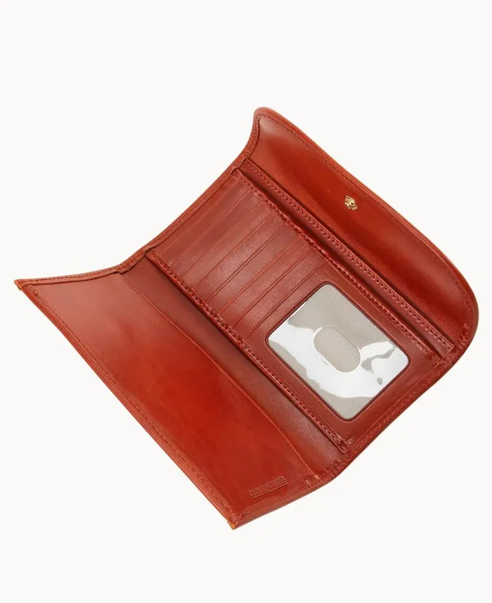 Dooney and Bourke NFL Raiders Cont Clutch Raiders WomenMen Wallets
