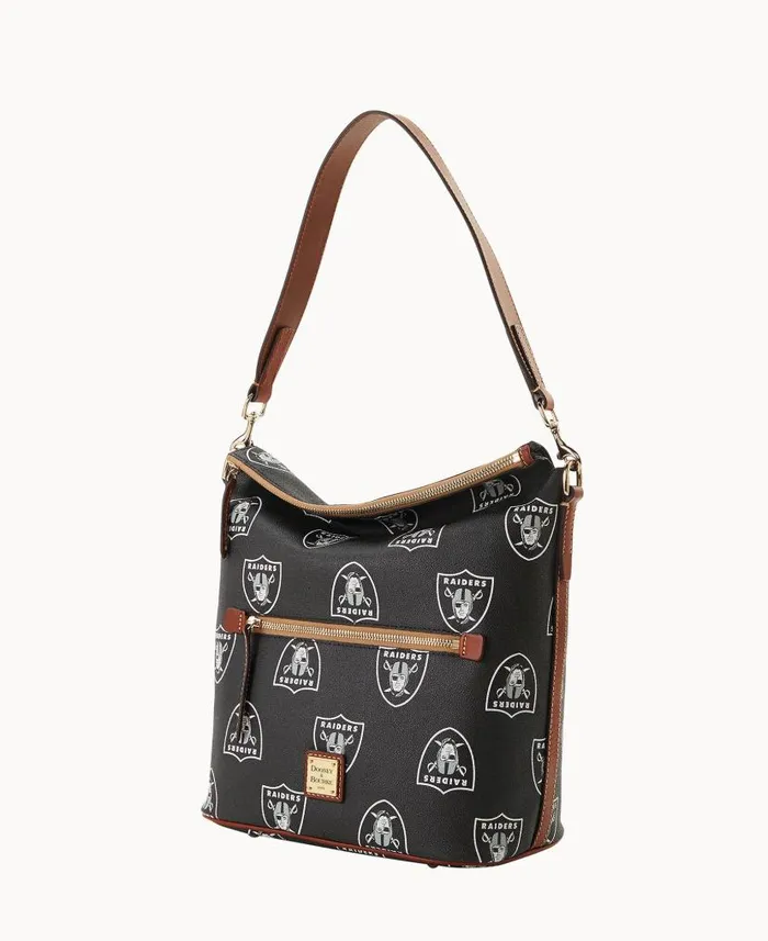 Dooney and Bourke NFL Raiders Large Sac Raiders WomenMen Shoulder Bags