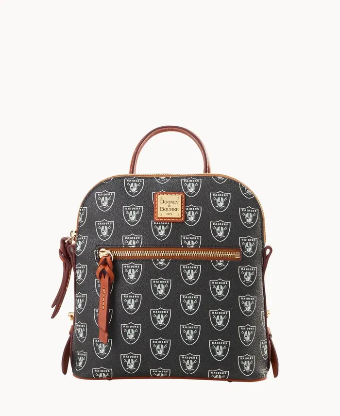 Dooney and Bourke NFL Raiders Small Backpack Raiders WomenMen Backpacks