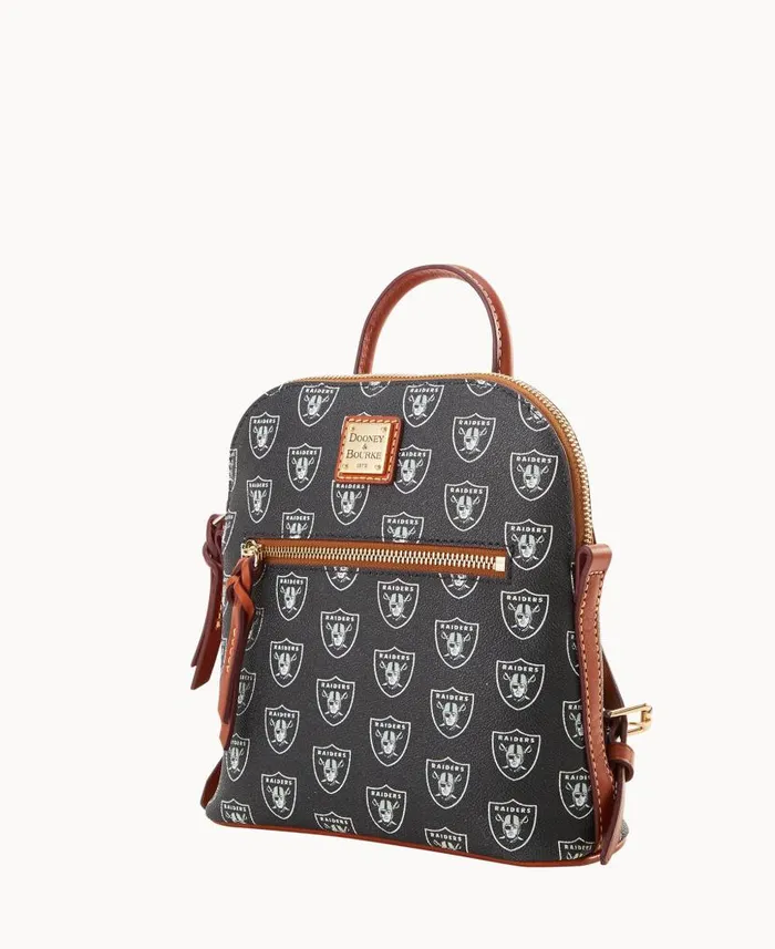 Dooney and Bourke NFL Raiders Small Backpack Raiders WomenMen Backpacks