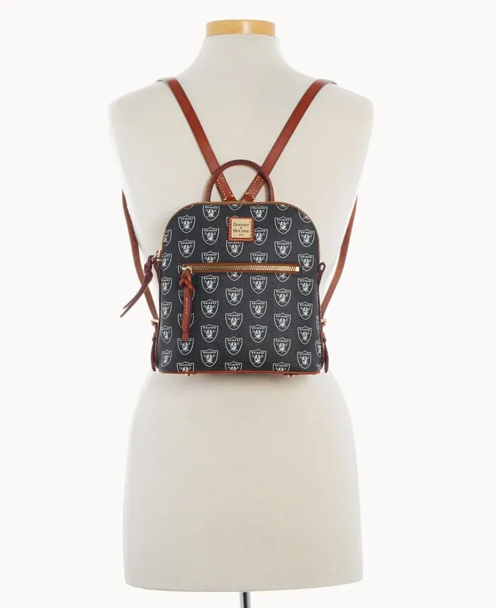 Dooney and Bourke NFL Raiders Small Backpack Raiders WomenMen Backpacks