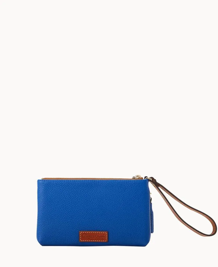 Dooney and Bourke NFL Rams Double Zip Wristlet Rams WomenMen Wallets