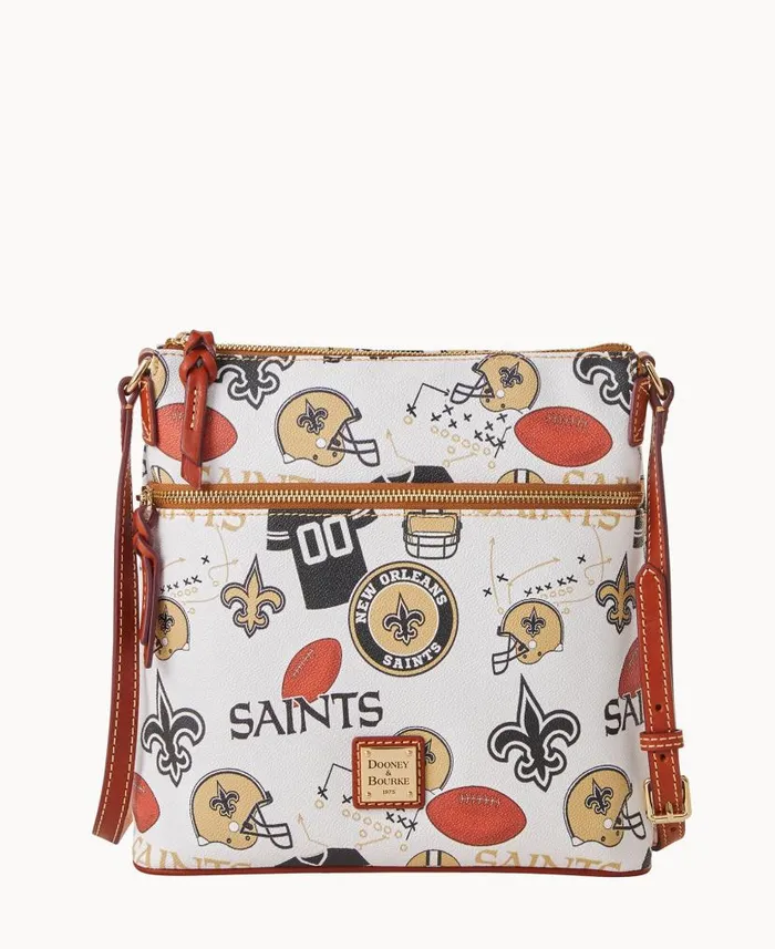 Dooney and Bourke NFL Saints Crossbody Saints WomenMen Crossbodies