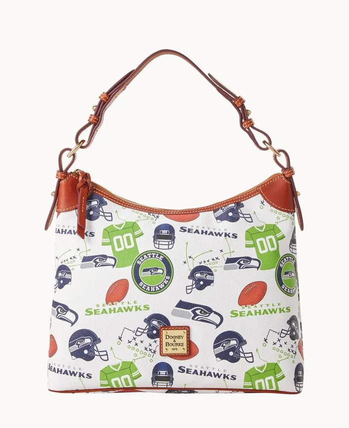 Dooney and Bourke NFL Seahawks Hobo Seahawks WomenMen Shoulder Bags