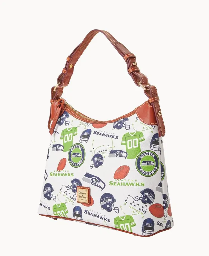 Dooney and Bourke NFL Seahawks Hobo Seahawks WomenMen Shoulder Bags