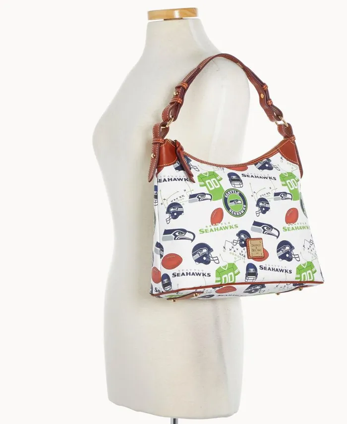 Dooney and Bourke NFL Seahawks Hobo Seahawks WomenMen Shoulder Bags