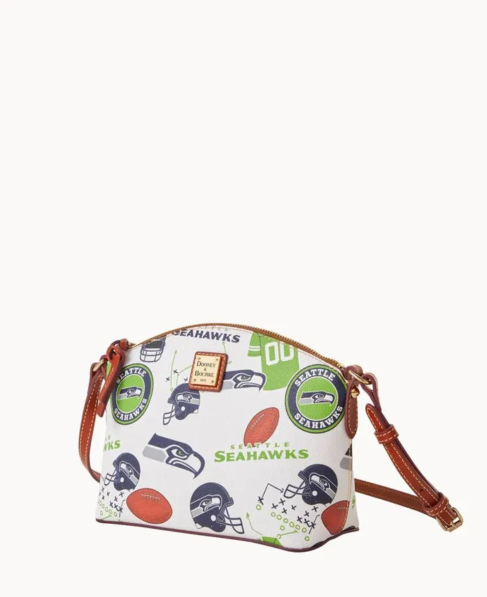 Dooney and Bourke NFL Seahawks Suki Crossbody Seahawks WomenMen Crossbodies