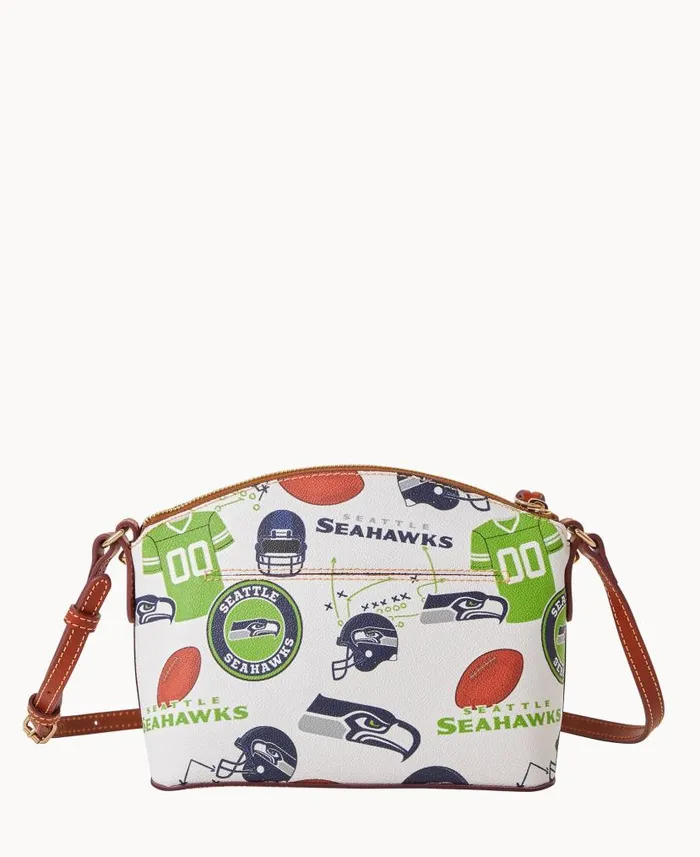 Dooney and Bourke NFL Seahawks Suki Crossbody Seahawks WomenMen Crossbodies
