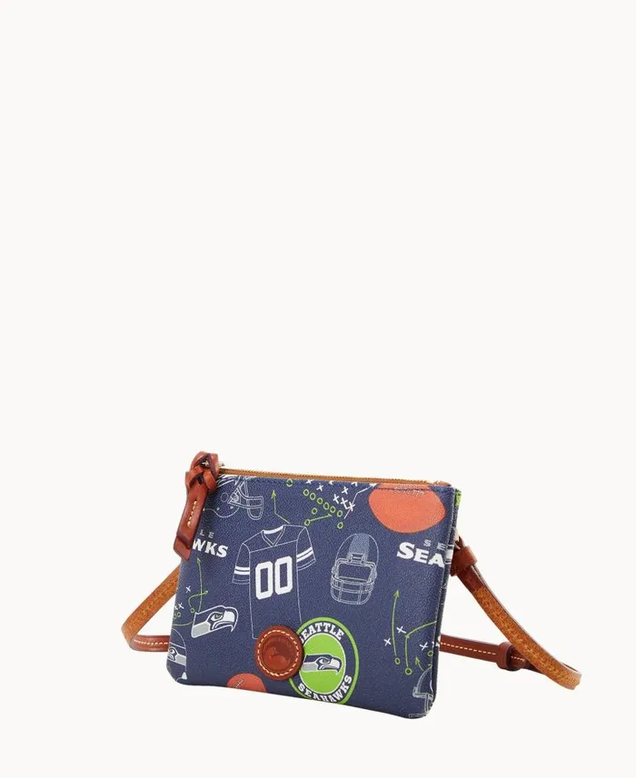 Dooney and Bourke NFL Seahawks Top Zip Crossbody Seahawks WomenMen Crossbodies Dooney and Bourke NFL Seahawks Top Zip Crossbody Seahawks WomenMen Crossbodies