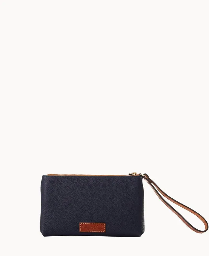 Dooney and Bourke NFL Texans Double Zip Wristlet Texans WomenMen Wallets