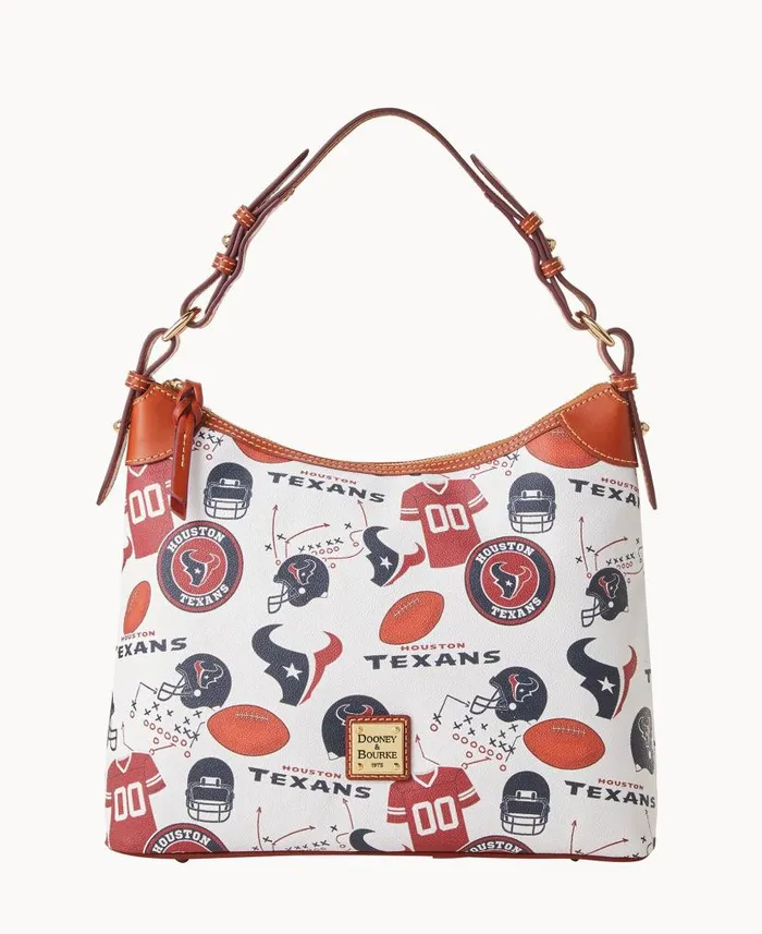 Dooney and Bourke NFL Texans Hobo Texans WomenMen Shoulder Bags