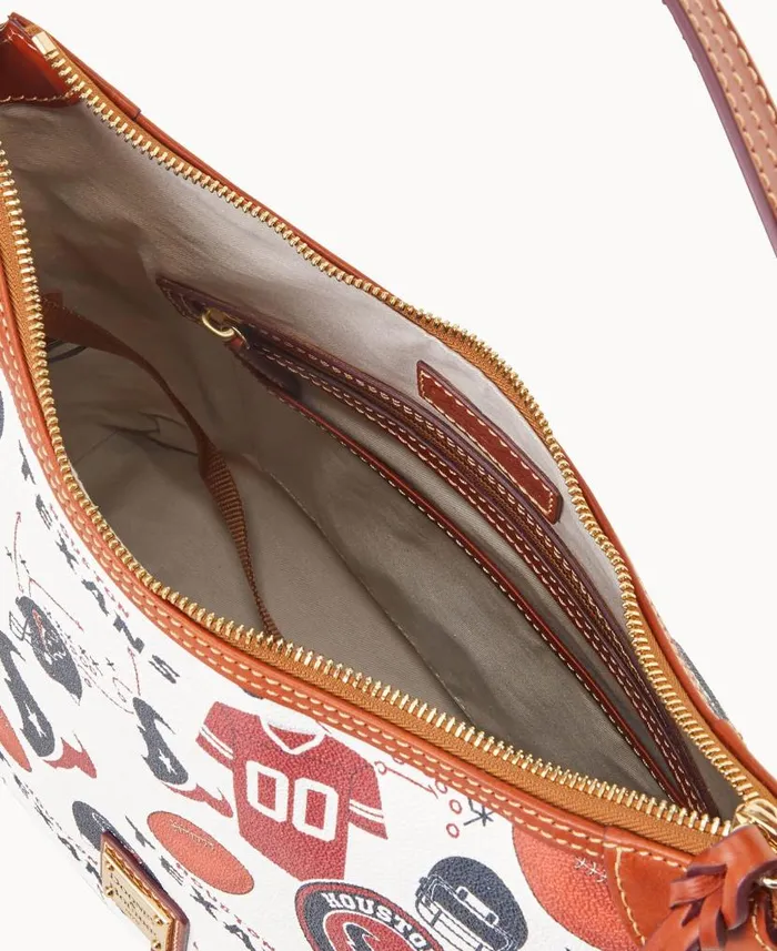Dooney and Bourke NFL Texans Hobo Texans WomenMen Shoulder Bags