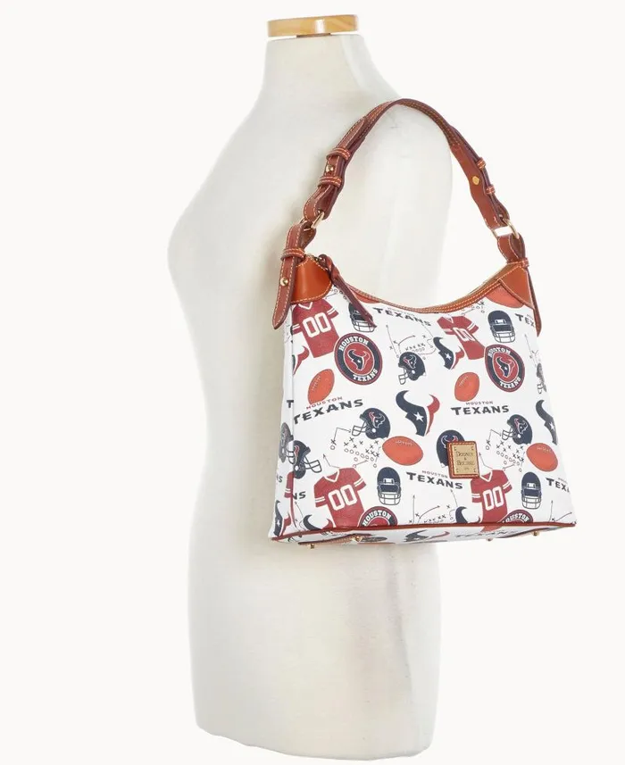 Dooney and Bourke NFL Texans Hobo Texans WomenMen Shoulder Bags