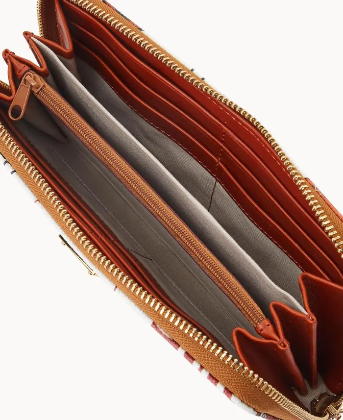 Dooney and Bourke NFL Texans Large Zip Around Wristlet Texans WomenMen Wallets Dooney and Bourke NFL Texans Large Zip Around Wristlet Texans WomenMen Wallets