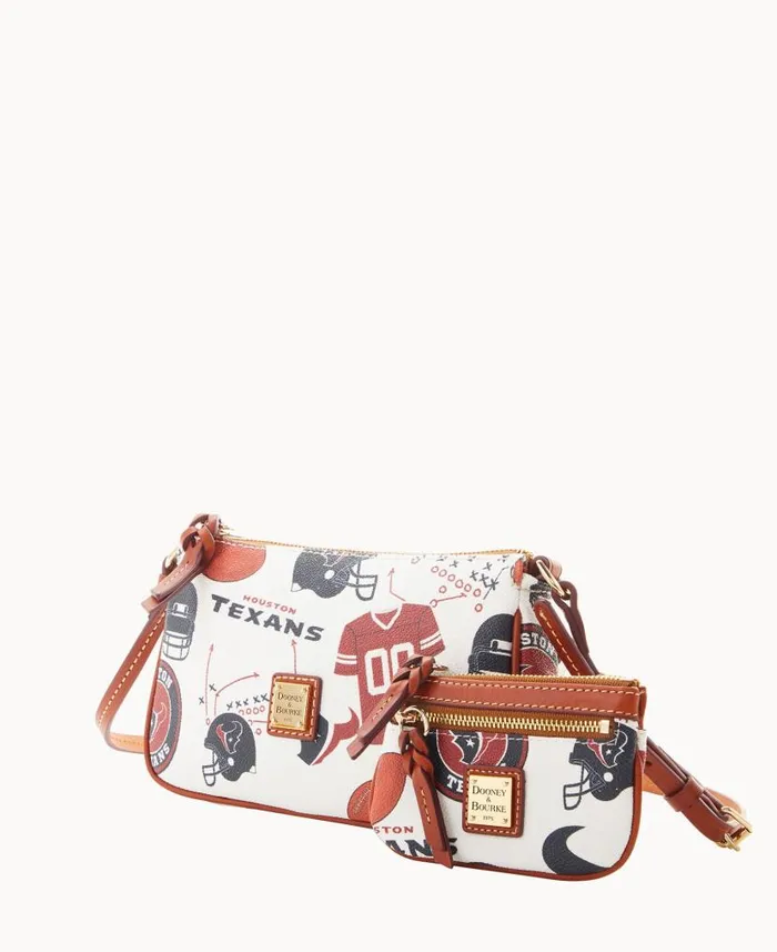 Dooney and Bourke NFL Texans Lexi Crossbody Sm Coin Case Texans WomenMen Crossbodies Dooney and Bourke NFL Texans Lexi Crossbody Sm Coin Case Texans WomenMen Crossbodies