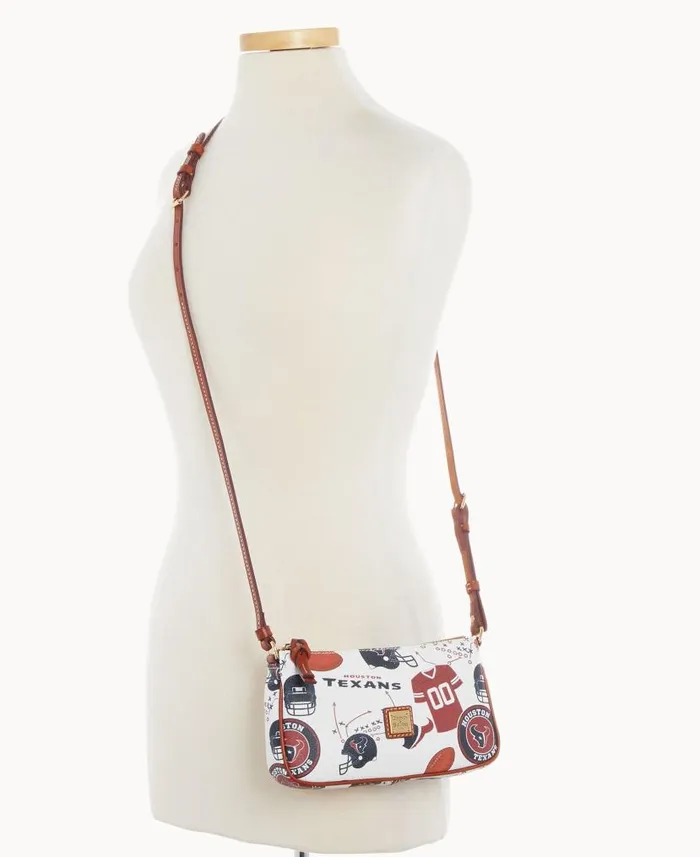 Dooney and Bourke NFL Texans Lexi Crossbody Sm Coin Case Texans WomenMen Crossbodies Dooney and Bourke NFL Texans Lexi Crossbody Sm Coin Case Texans WomenMen Crossbodies