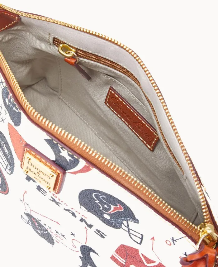 Dooney and Bourke NFL Texans Suki Crossbody Texans WomenMen Crossbodies