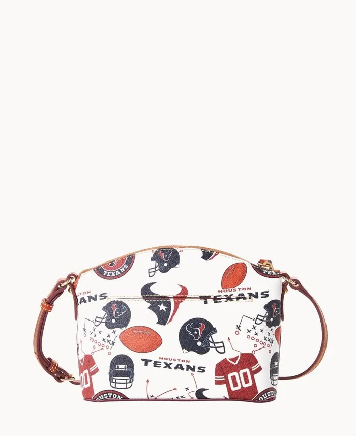 Dooney and Bourke NFL Texans Suki Crossbody Texans WomenMen Crossbodies