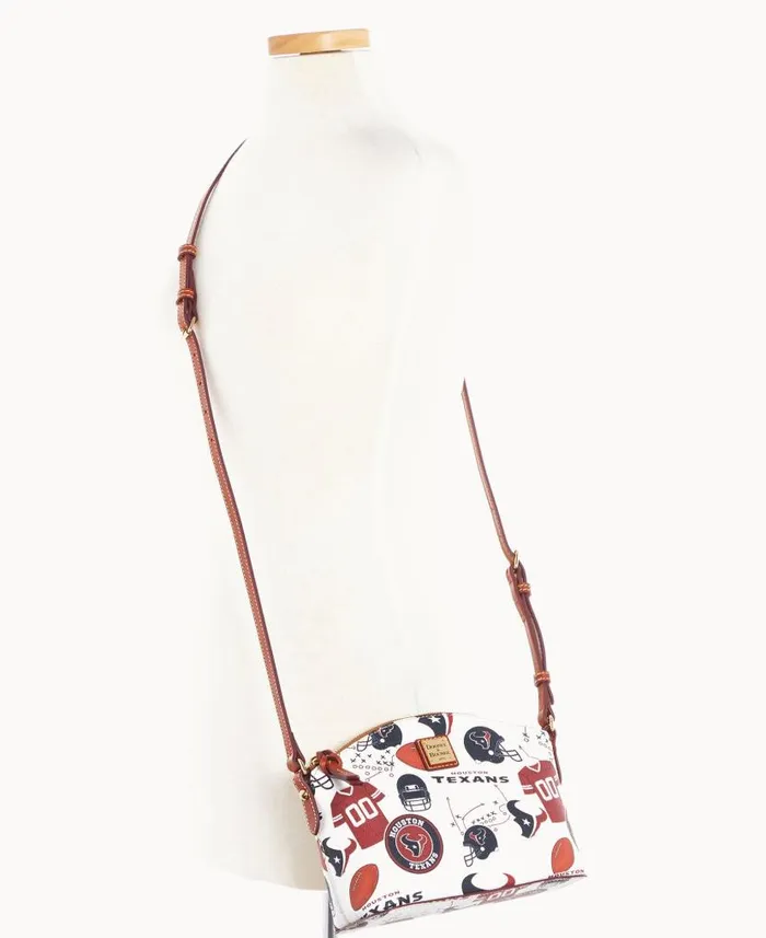 Dooney and Bourke NFL Texans Suki Crossbody Texans WomenMen Crossbodies