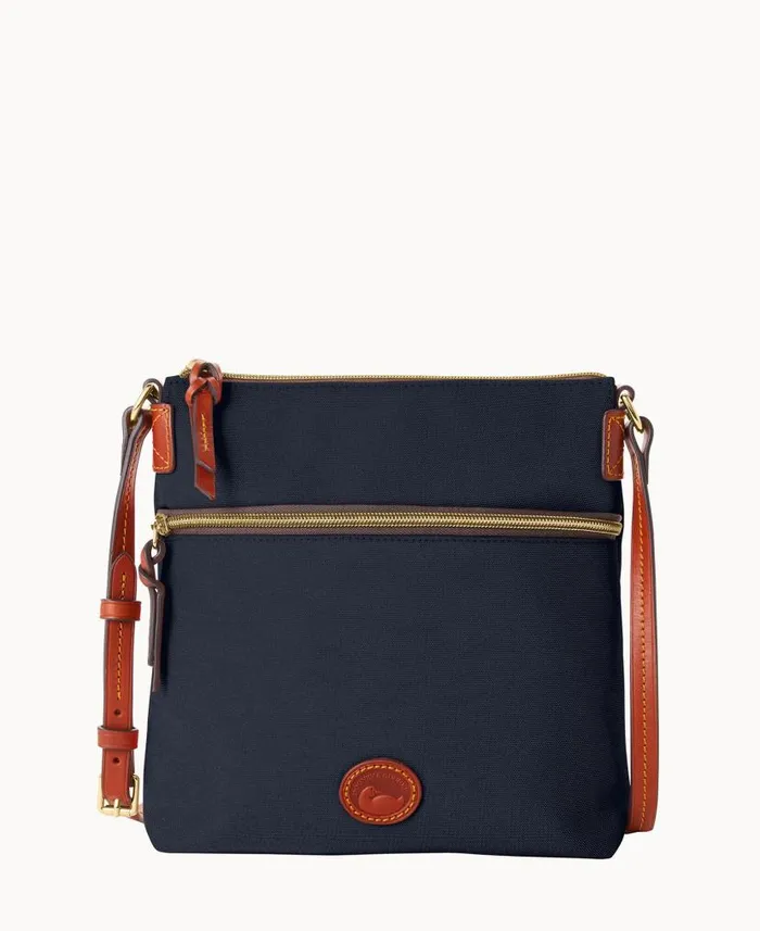 Dooney and Bourke Nylon Crossbody Navy WomenMen Crossbodies